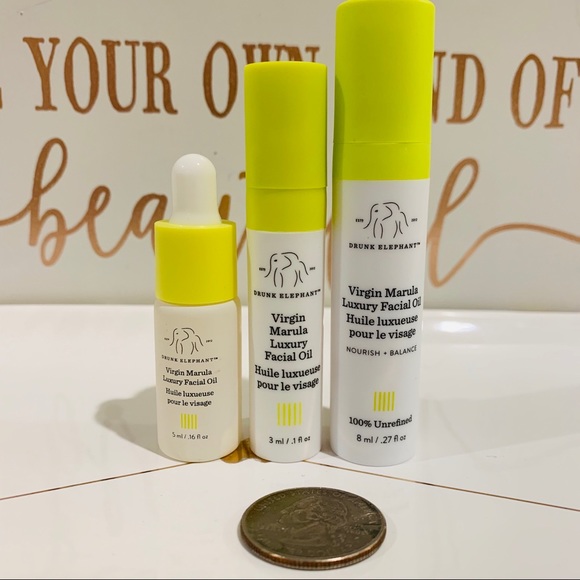 Sephora Other - 3x DRUNK ELEPHANT  VIRGIN MARULA OIL